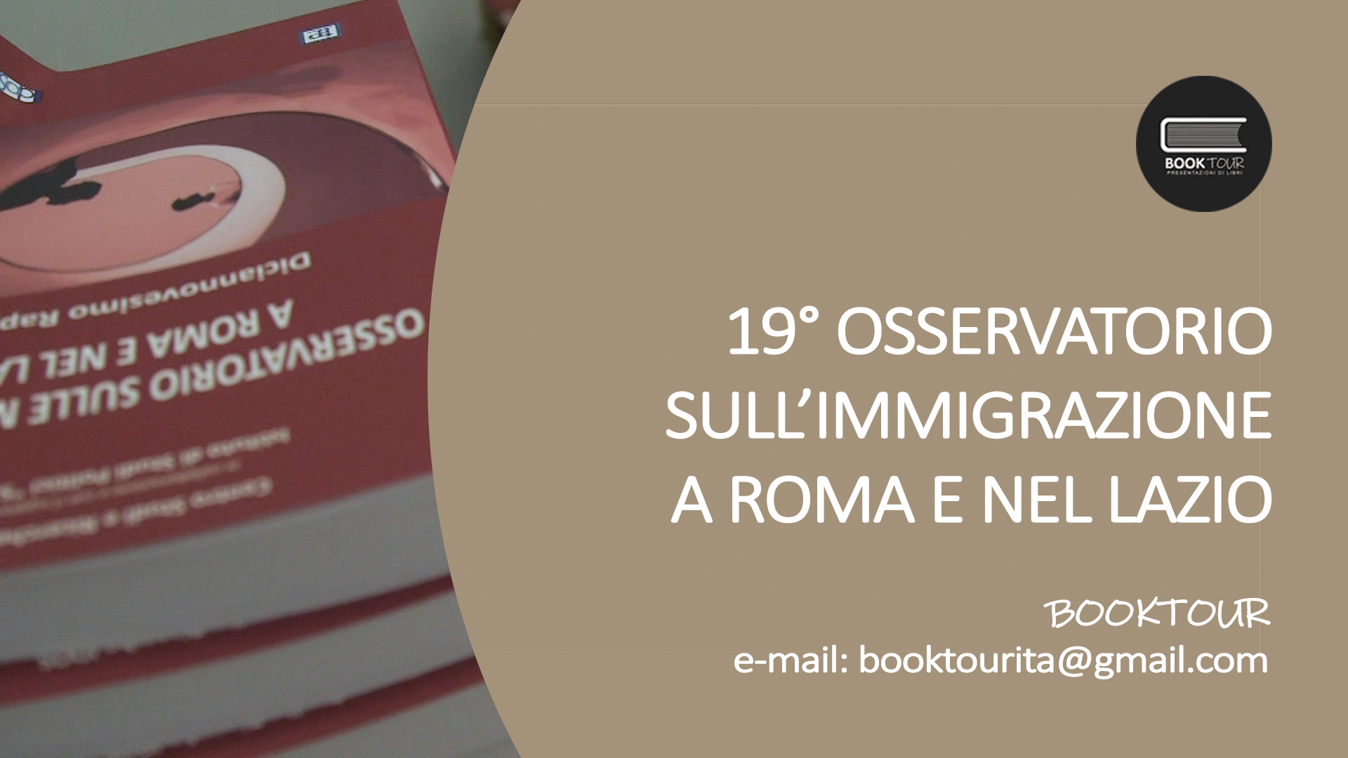 OSSERVATORIO SULL'IMMIGRAZIONE A ROMA E NEL LAZIO